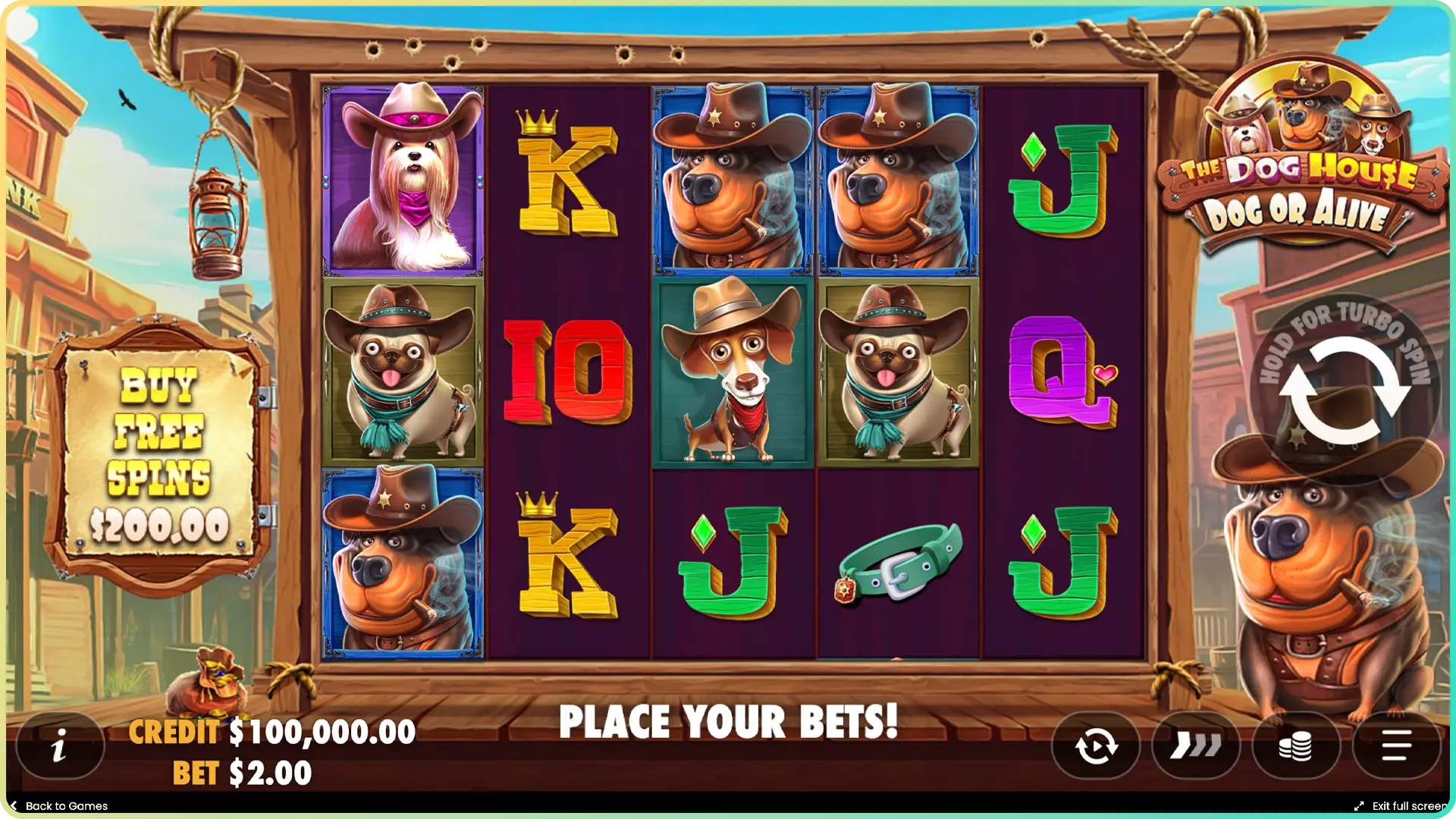 Tap to play Dog House Dog or Alive and enter the showdown.