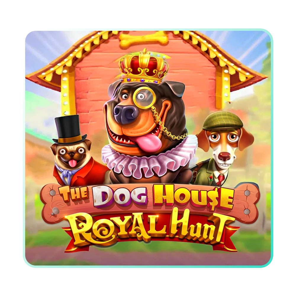 Play Dog House Royal Hunt and enter the royal slot adventure.