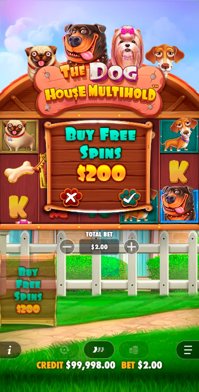 Discover the Dog House Multihold free spins today.