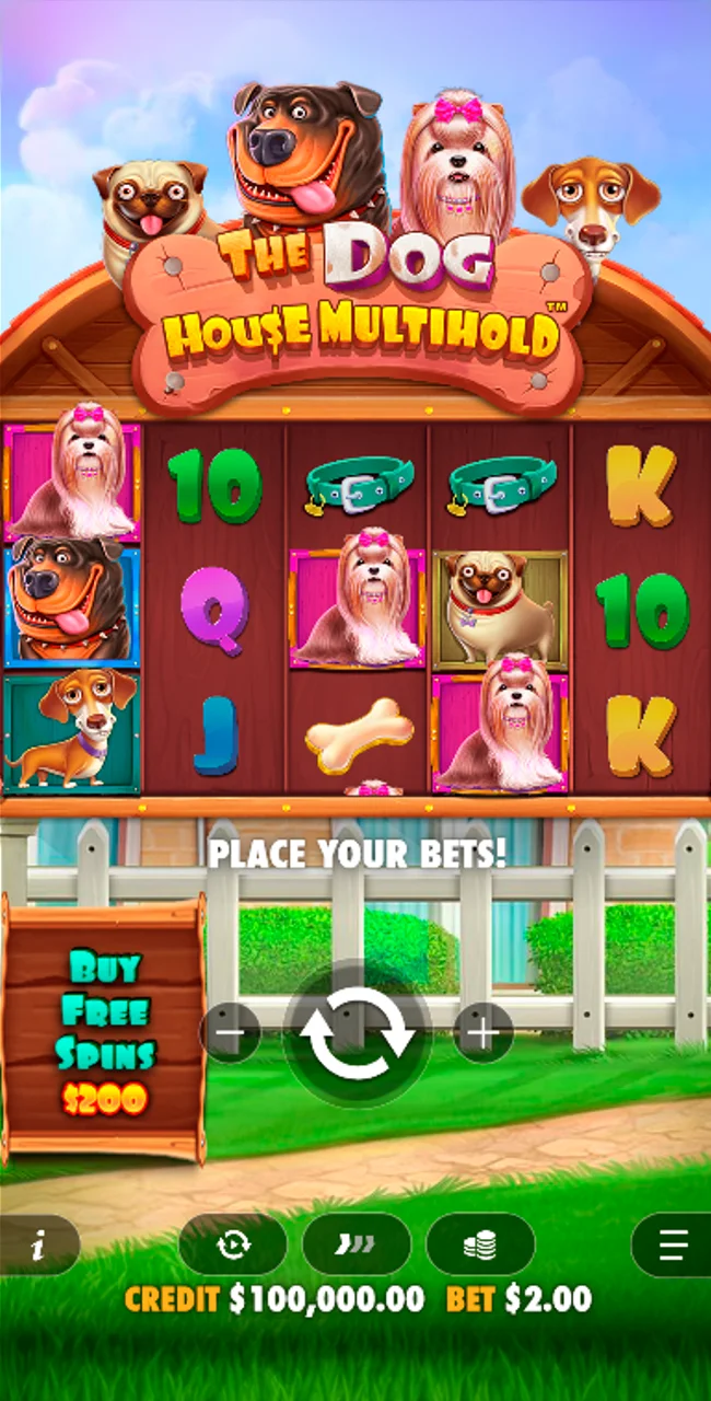 View the Dog House Multihold game design now.